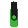 Black Swivel 8GB Dual Flash Drives